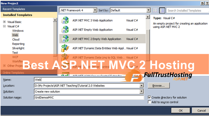 Best ASP.NET MVC 2 Hosting Provider in UK
